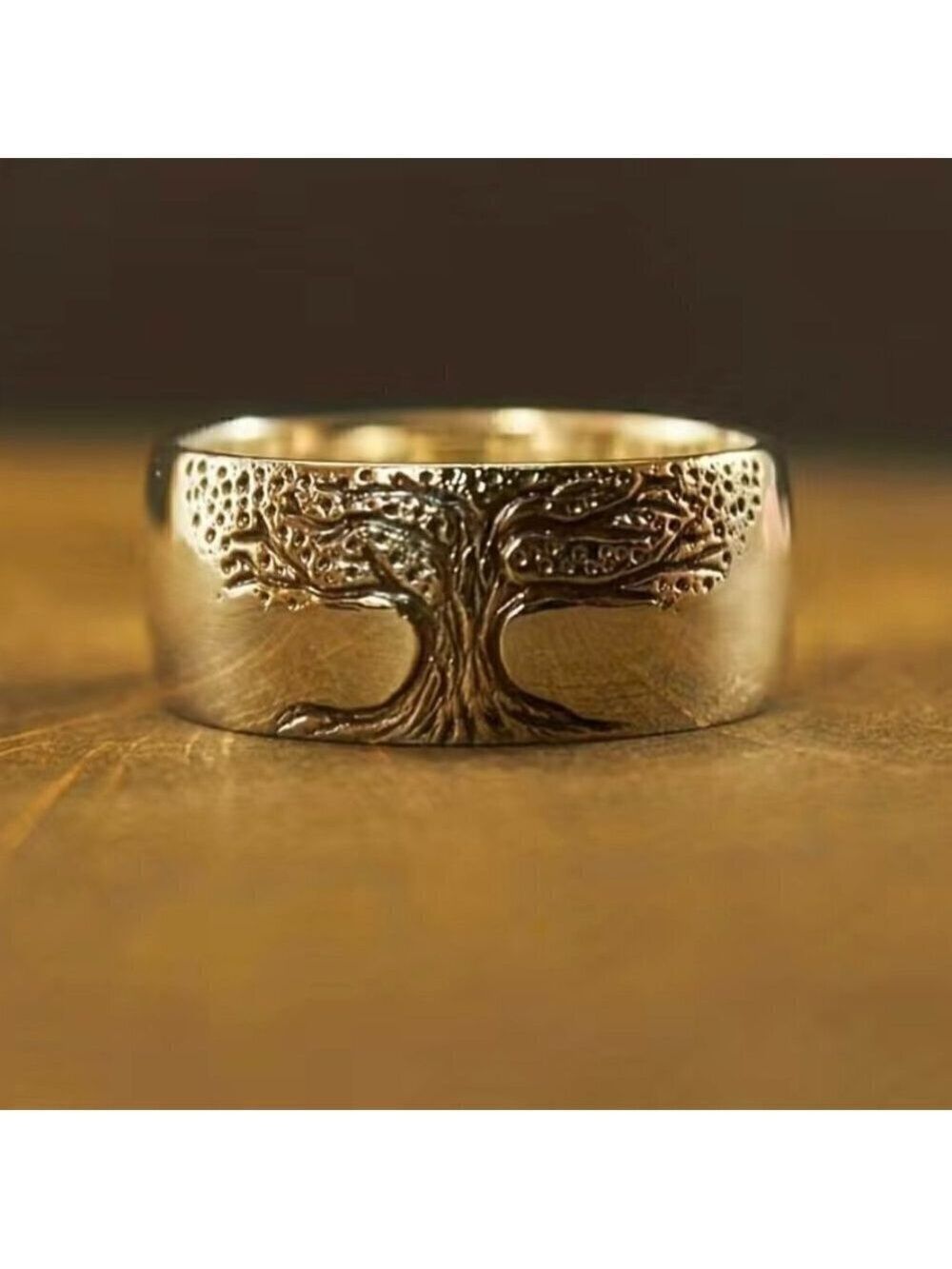 Boho Bodhi Tree of Life Band Ring #762
